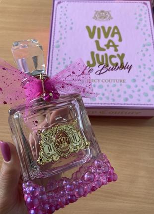 Оригінальні парфуми 3 мл viva la juicy le bubbly