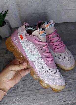 Nike air vapormax womens white and pink hot sale