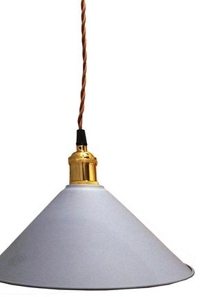 Люстра лофт світильник у скандинавському стилі grey montain style сірий e27 tm lumano(17832)