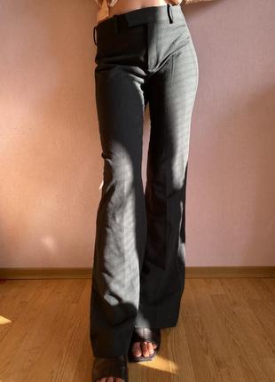 Zara pants хаки клеш2 фото