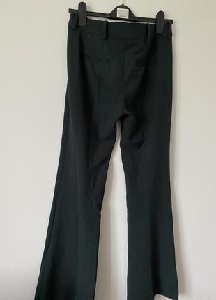 Zara pants хаки клеш9 фото