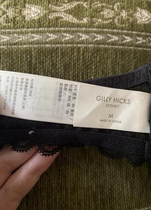 Шикарный, базовый, ажурный, бюстгальтер, черного цвета, нереально красивый, от дорогого бренда: gilly hicks sydney 👌7 фото