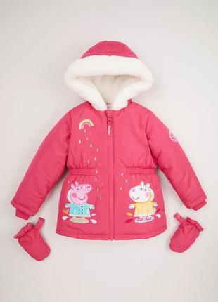Куртка курточка 1,5-2 года пеппа nutmeg
