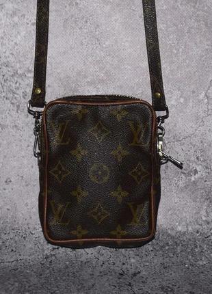 Louis vuitton micro messenger monogram (сумка месенджер луи витон )2 фото