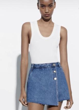 Юбка шорты zara