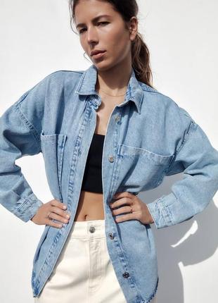 Джинсова сорочка oversize original