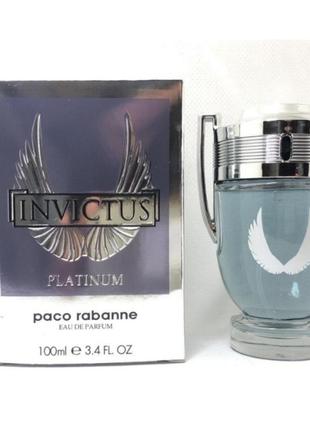 Парфюмированная вода мужская paco rabanne invictus platinum (пако раббан инвиктус платинум) 100 ml1 фото