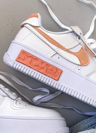 Кроссовки nike air force fontanka peach10 фото