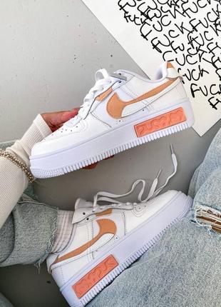 Кроссовки nike air force fontanka peach2 фото