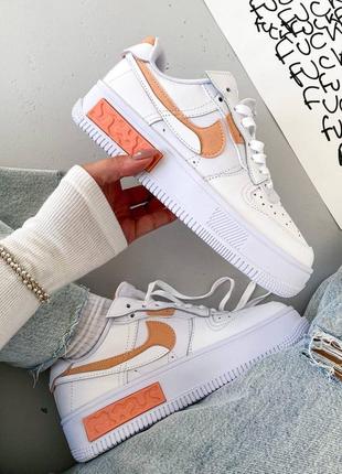 Кроссовки nike air force fontanka peach3 фото