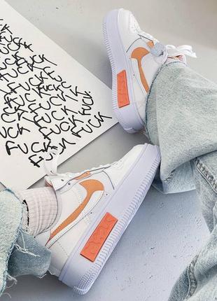 Кроссовки nike air force fontanka peach6 фото