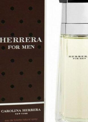 Оригинальный carolina herrera herrera for men 100 ml (каролина ээррера ) туалетная вода