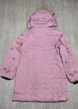 Демисезонная куртка для девочки 7-8 лет2 фото
