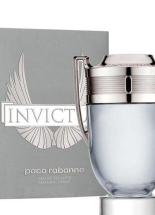 Оригинальный paco rabanne invictus 50 ml (пако946ин инвитоксус) туалетная вода1 фото