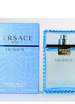 Оригінал versace man eau fraiche 100 ml ( версаче фреш ) туалетна вода1 фото