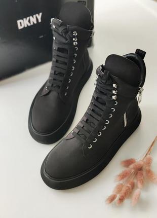 Высокие кеды, ботинки от dkny размер us 9