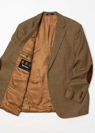 Barbour herringbone tweed sport jacket&nbsp;мужской пиджак1 фото