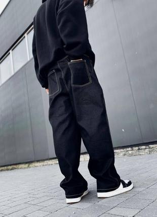 Джинсы polar big boy 93. xs-2xl черные