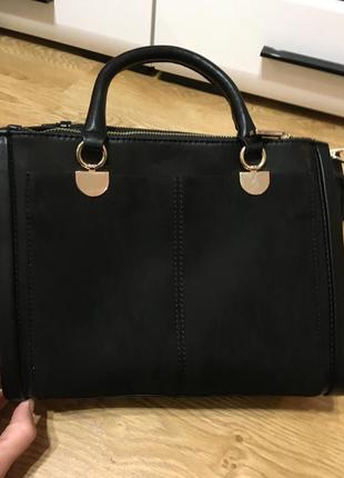 Сумка zara в діловому стилі4 фото