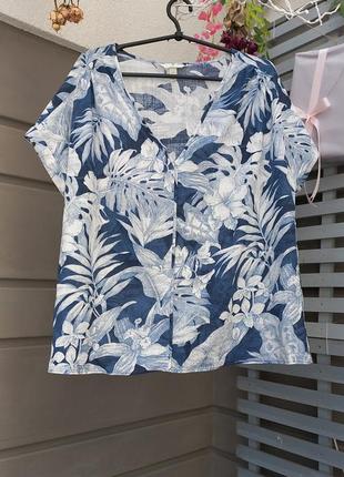 Хлопковая футболка h&m