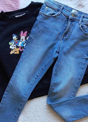 Комплект свитшот +джинсы
