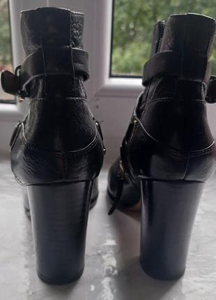 Massimo dutti zara ботинки кожаные4 фото