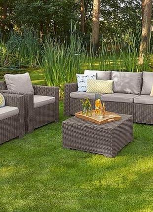 Комплект садовой мебели keter california 3 seater set2 фото