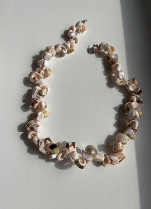 Ожерелье из натурального камня3 фото