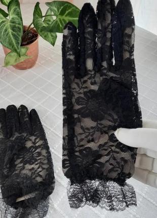 Нові рукавички у вінтажному стилі.3 фото