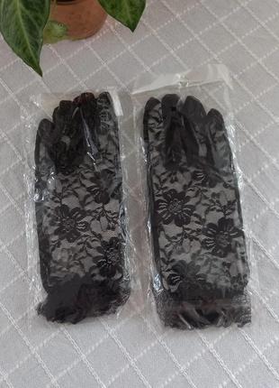 Нові рукавички у вінтажному стилі.6 фото
