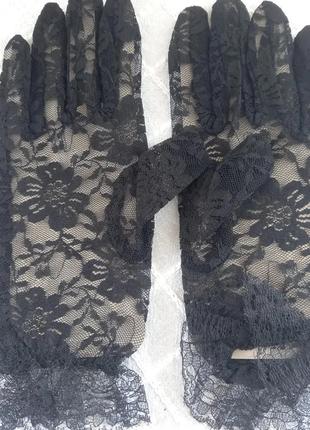 Нові рукавички у вінтажному стилі.2 фото
