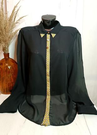 Шифоновая женская блуза