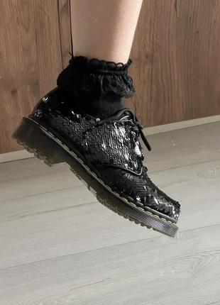 Dr martens reversible sequin 1461, ботинки, броги, туфли, оксфорды оригинал