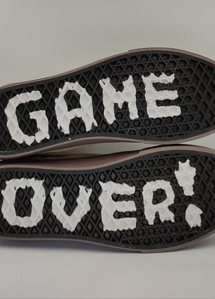 Vans game over кеды кроссовки слипоны мокасины7 фото