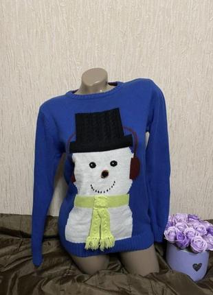 Кофта в новорічному стилі/светр