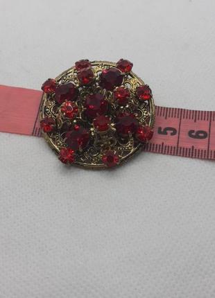 Брошь винтаж чехословакия