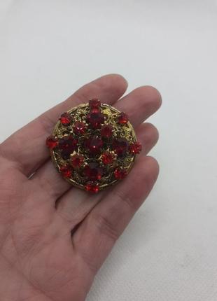 Брошь винтаж чехословакия
