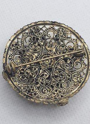 Брошь винтаж чехословакия