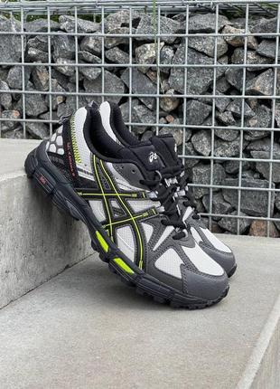 Мужские кроссовки asics gel-kahana 8 marathon grey black 41-42-43-44-45