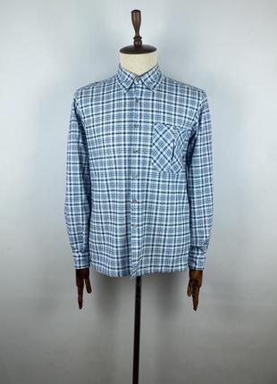 Оригінальна чоловіча флісова фланелева сорочка рубашка salewa alpine experience