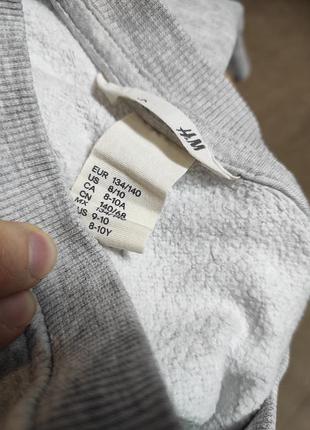Свитшот h&amp;m для девочки 8-10 лет 3