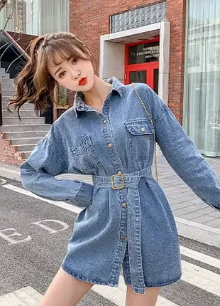 Джинсова сукня