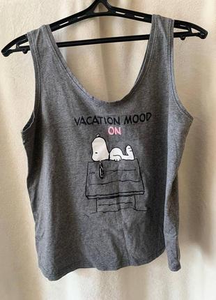 Майка snoopy peanuts