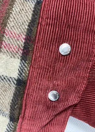 Lacoste вельветова куртка с вовняним підкладкою6 фото