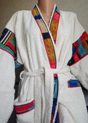 Фирменный теплый  махровый халат.унисекс.cawo2 фото