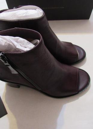 Женские ботинки с открытым носком frye brielle zip peep bootie boot оригинал 39 ,39.5eur6 фото