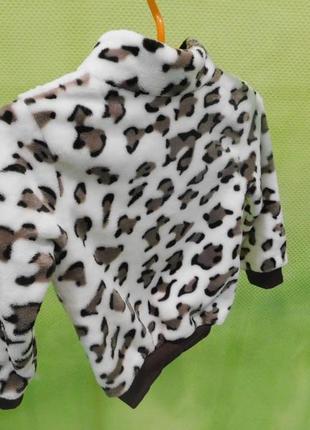 Курточка трикотажная, рваная махра, на 1 - 2 года на рост 86 -928 фото
