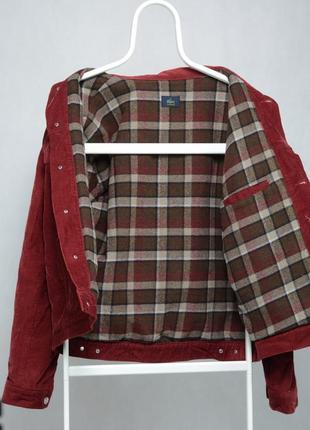 Lacoste вельветова куртка с вовняним підкладкою2 фото
