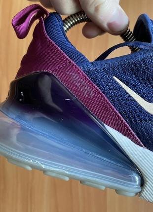 Кроссовки nike air max 270, оригинал, размер 37,58 фото