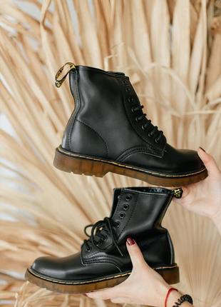 Жіночі черевики dr.martens 1460 classic black / женские сапоги2 фото